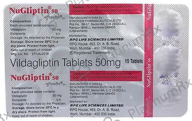 Nugliptin 50 Tablet