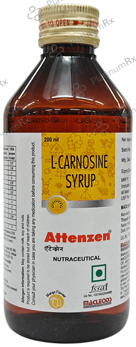 Attenzen Syrup 200ml