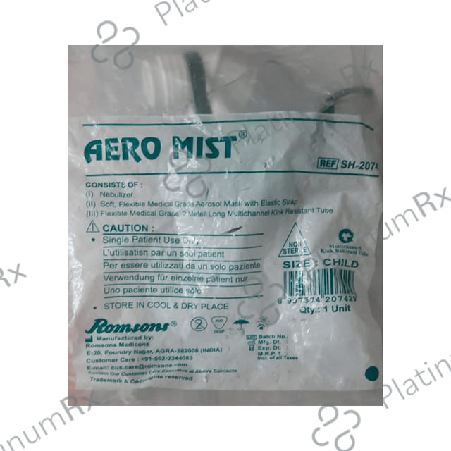 Romsons Aero Mist Nebulizer Child Mask 1s