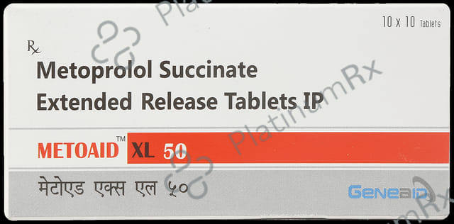 Metoaid XL 50mg Tablet 10s