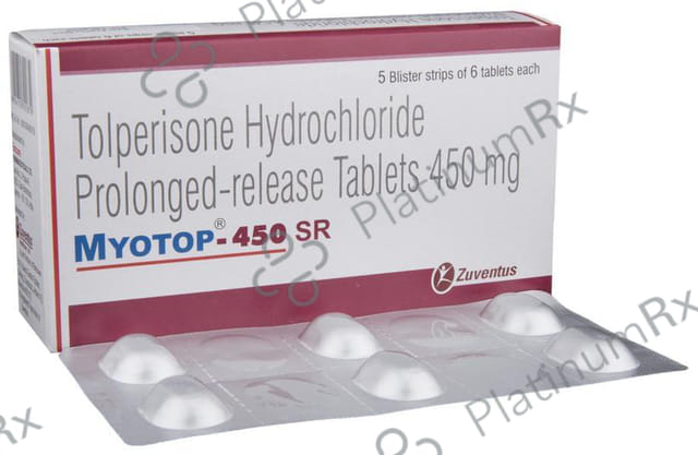 Myotop 450mg SR Tablet 6s