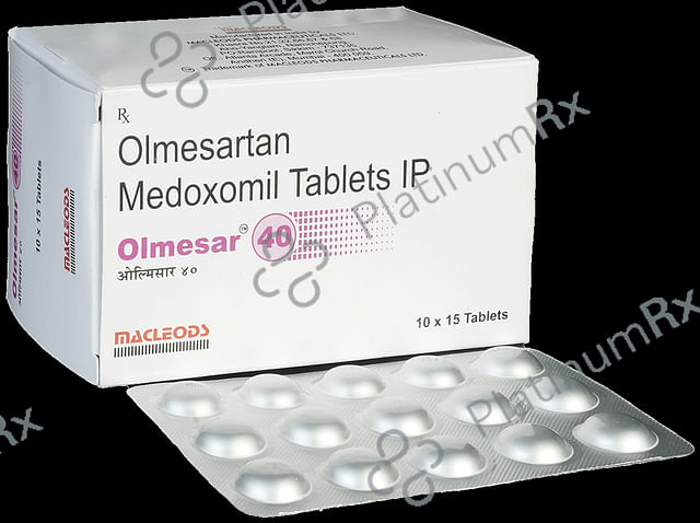 Olmesar 40mg Tablet 15s
