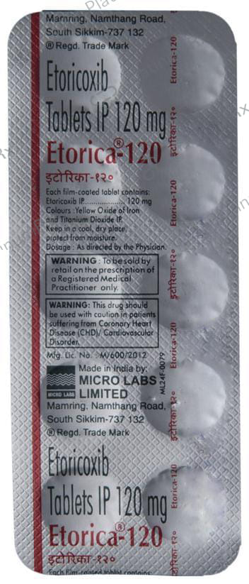 Etorica 120mg Tablet 10s