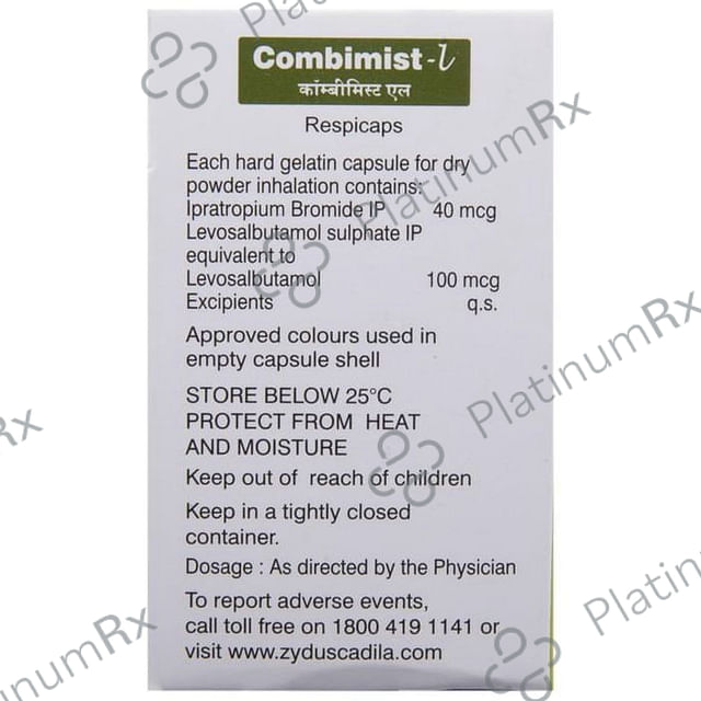 Combimist L Respicap 30s