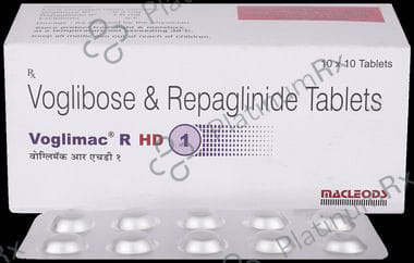 Voglimac R HD 1mg/0.3mg Tablet