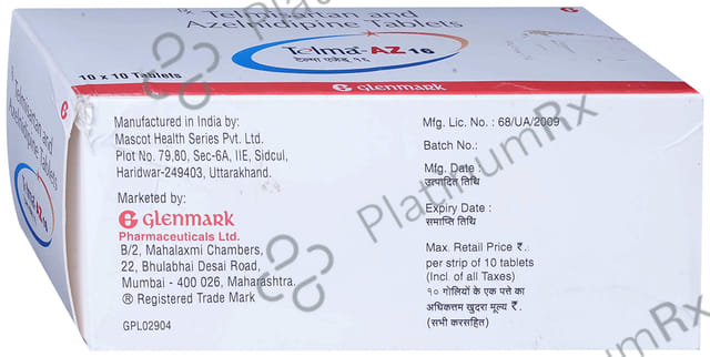 Telma AZ 40/16mg Tablet 10s