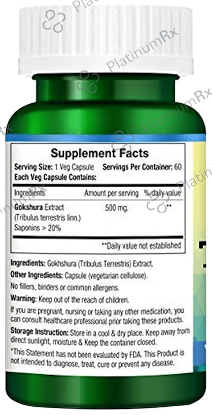 Morpheme Tribulus Terrestris Capsule