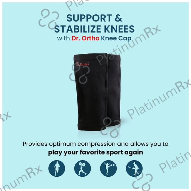 Dr Ortho Knee Capsule Large Black