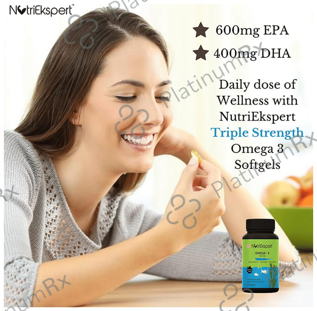Nutriekspert Omega 3 Fish Oil Capsule 60s
