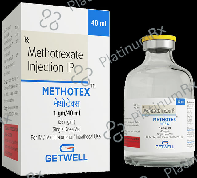 Methotex 1000mg Injection 40ml