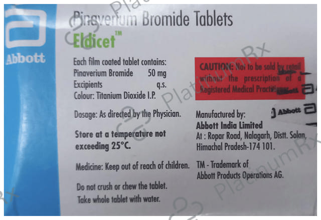 Eldicet 50mg Tablet 15s