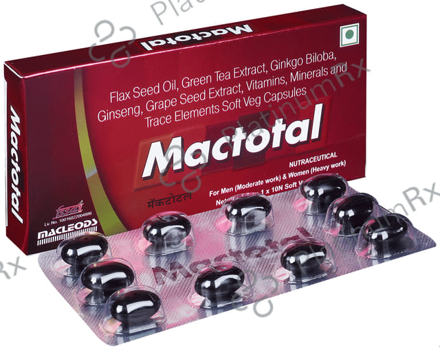 Mactotal Capsule 10s