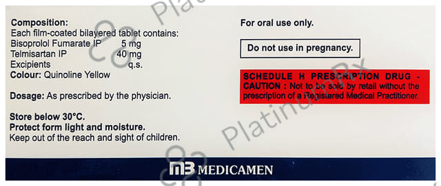 Affobis T 5/40mg Tablet 10s