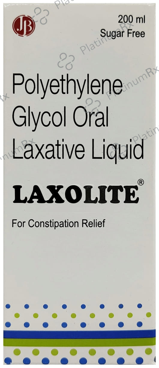 Laxolite 10gm Oral Laxative Sugar Free Liquid 200ml