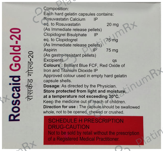 Roscaid Gold 20 Capsule