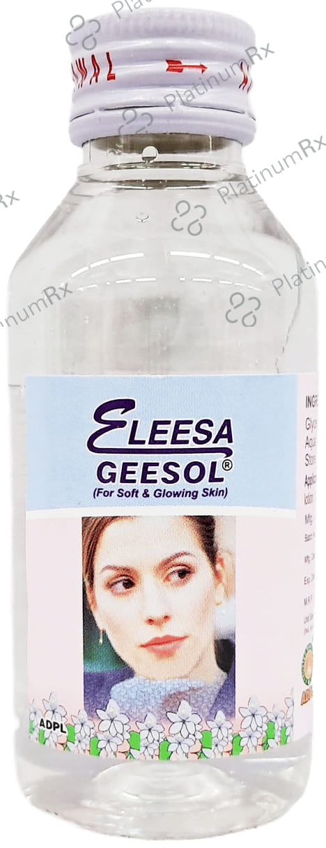 Eleesa Geesol Glycerin Aqua and Rose