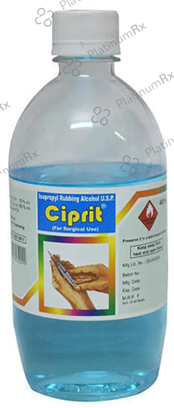 Ciprit Isopropyl Rubbing Alcohol Liquid 25ml