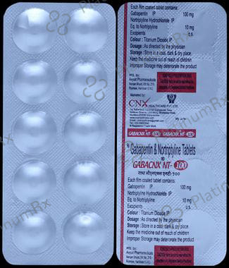 Gabacnx NT 100 Tablet