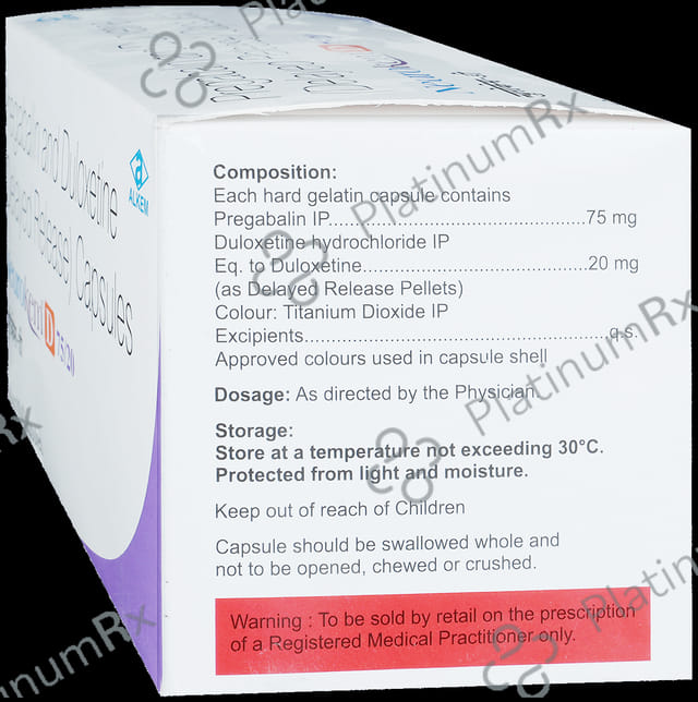 Neurokem D 75mg/20mg Capsule