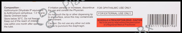 Zaha Eye 1% Ointment 5gm