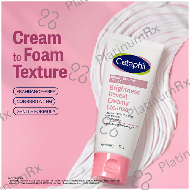 Cetaphil Brightness Reveal Creamy Cleanser 100gm