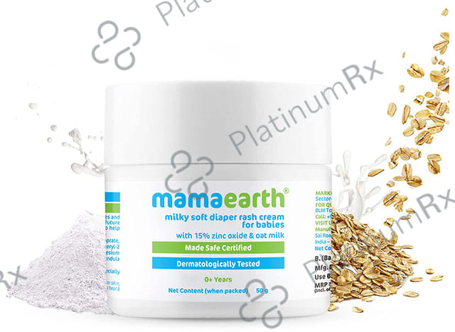 Mamaearth Baby Milky Soft Diaper Rash Cream 50gm