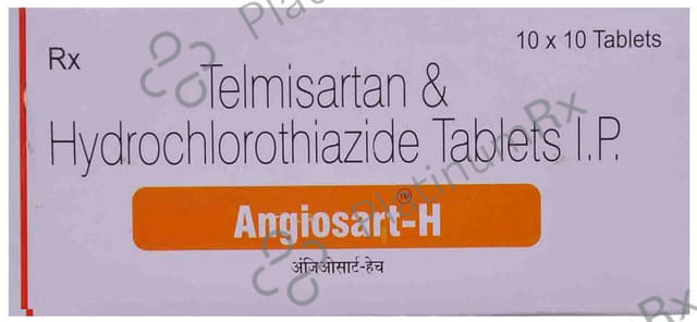 Angiosart H 40/12.5mg Tablet 10s