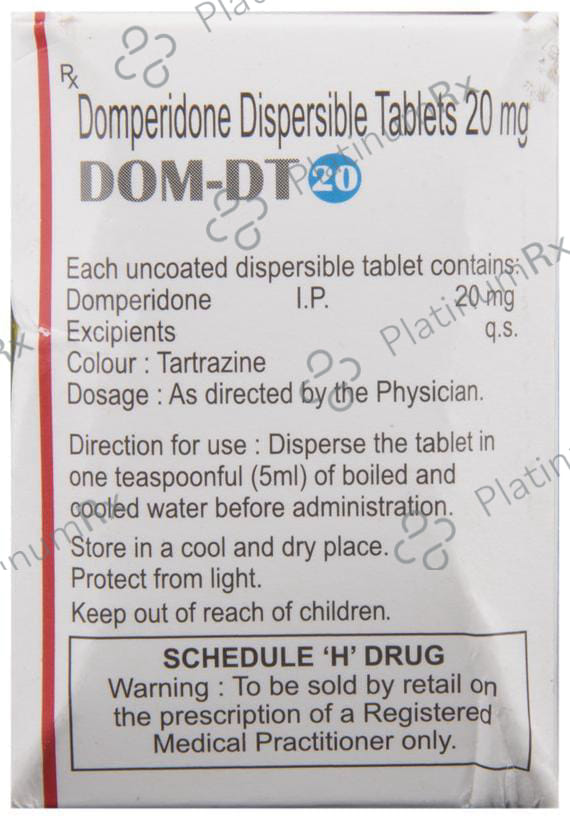 Dom-DT 20 Tablet