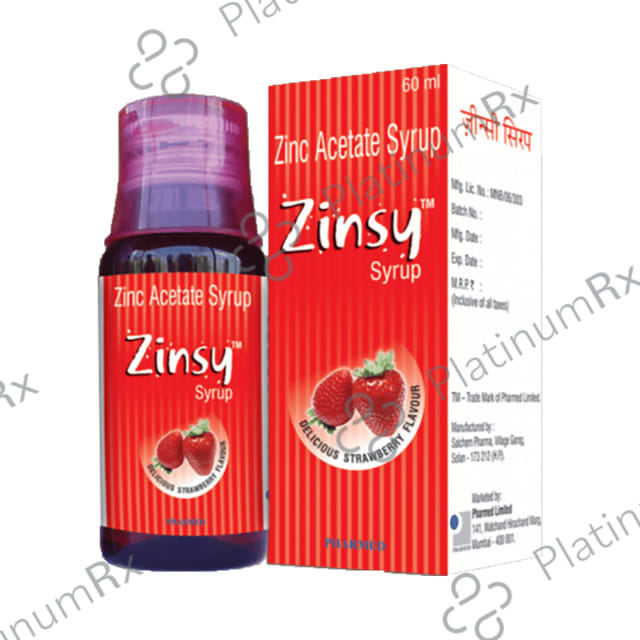 Zinsy 20mg Syrup 60ml