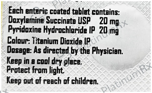 Doxinamac OD 20/20mg Tablet 15s