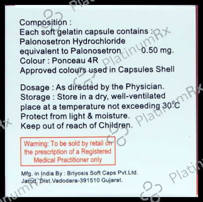 Emetran 72 0.5mg Capsule 5s