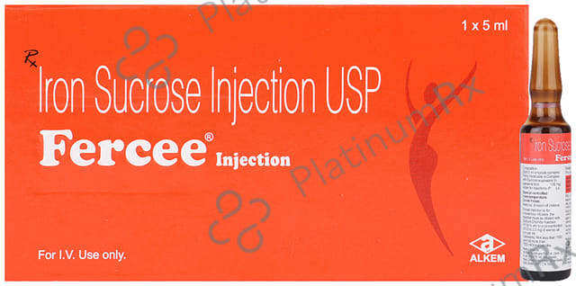 Fercee 100mg Injection 5ml