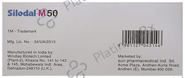 Silodal M 50/8mg tablet ER 10s