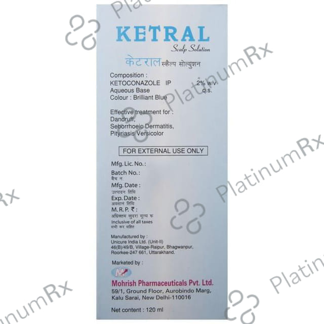 Ketral 2% Scalp Solution