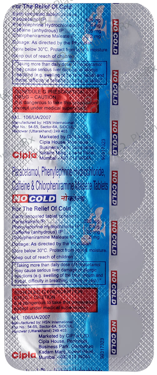 Nocold NF Tablet 10s