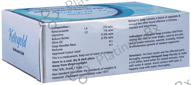 Ketogold Medicated Soap 75gm