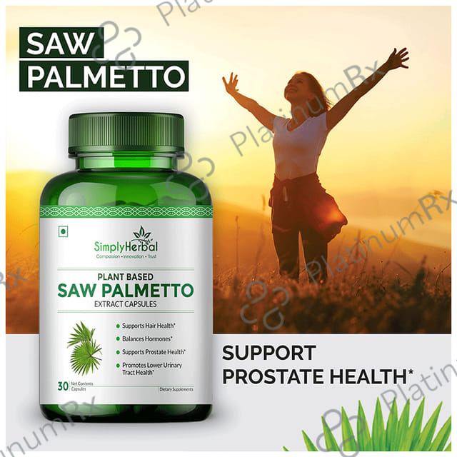 Simply Herbal Saw Palmetto Extract Capsule