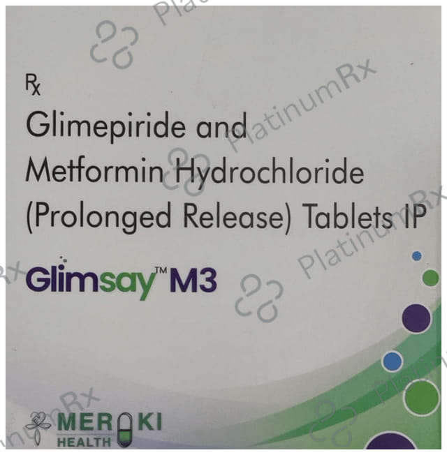 Glimsay M 3 Tablet PR 10 tablets