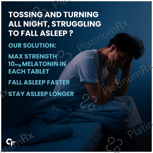 Carbamide Forte Melatonin 10mg Sleep Supplement Vegetarian Tablet