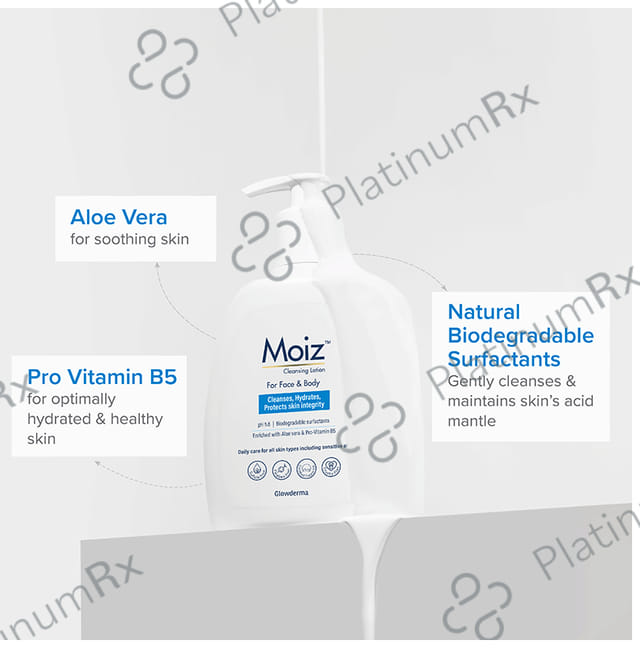 Moiz Cleansing Face & Body Lotion 200ml