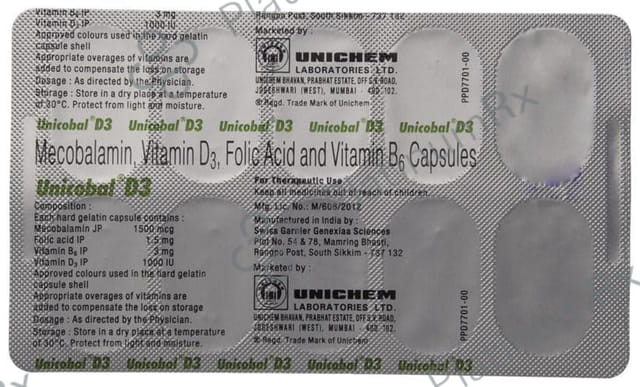 Unicobal D3 Capsule
