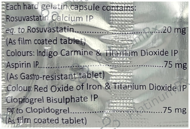 Yogaros Gold 75mg/20mg/75mg Capsule