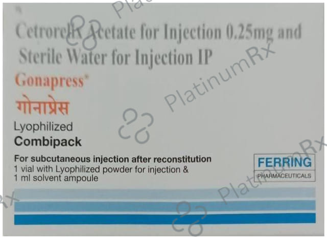 Gonapress 0.25mg Injection