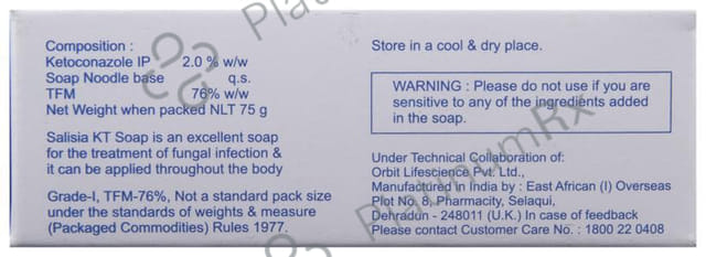 Salisia KT Soap 75gm