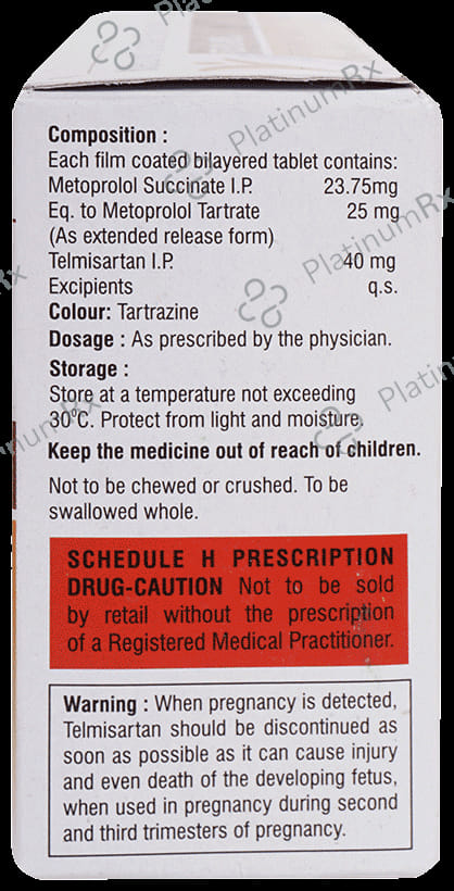 Telpil M 25/40mg Tablet ER 15s