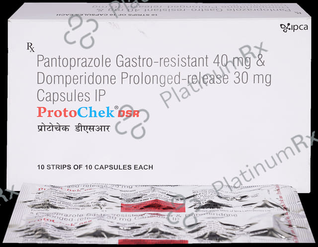 Protochek DSR 30/40mg Capsule SR 10s