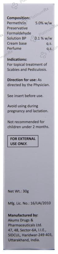 Scabper 5% Cream 30gm