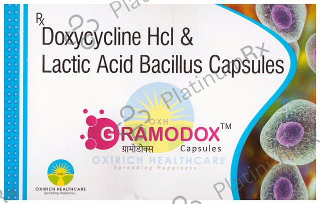 Gramodox 100mg/5B Capsule 10s