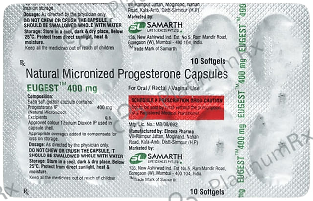 Eugest 400mg Tablet 10s