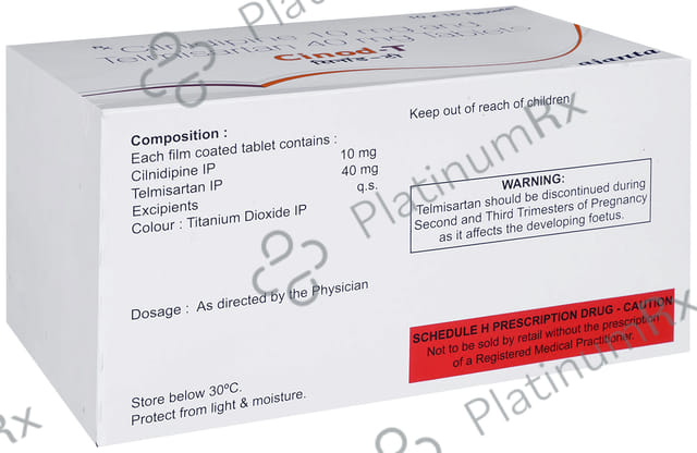 Cinod T 10/40mg Tablet 15s